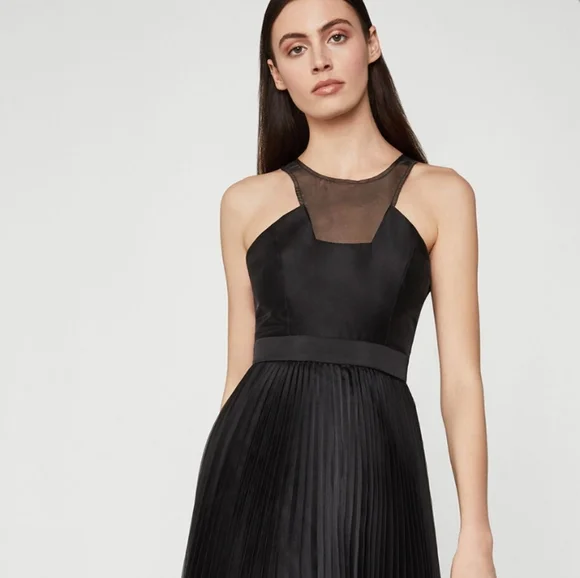 BCBGMaxAzria | Dresses | Bcbgmaxazria High Neck Pleated Dress | Poshmark BCBGMaxAzria | Dresses | Bcbgmaxazria High Neck Pleated Dress | Poshmark